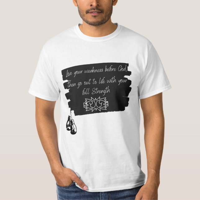 Camiseta Motivação - Caixa (Frente)