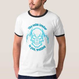 Camiseta Motivação Comercial | Caveira | Comerciante Calmo
