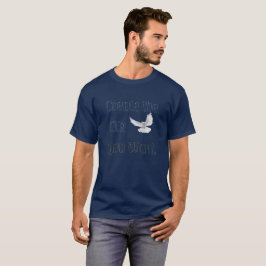 CAMISETA MOTIVAÇÃO CRIE A VIDA QUE VOCÊ QUER