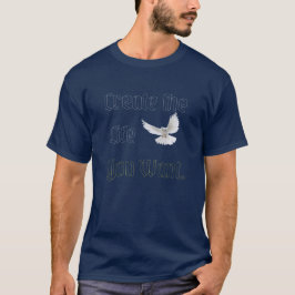 CAMISETA MOTIVAÇÃO CRIE A VIDA QUE VOCÊ QUER
