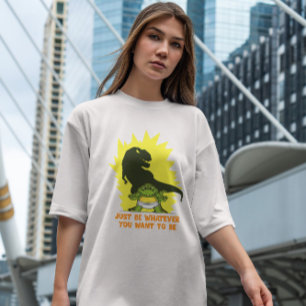 Camiseta Motivação da Sombra Baby T Rex
