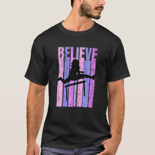 Camiseta Motivação das raparigas de atletismo feminino