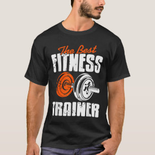 Camiseta Motivação de Levantamento de Peso do Treinador de