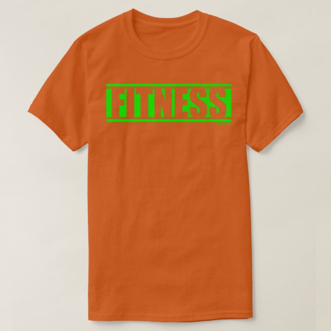 Camiseta Motivação de Malhação de Gym Verde malhação (Frente do Design)