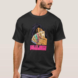 Camiseta Motivação de Paixão Citações de Dinheiro