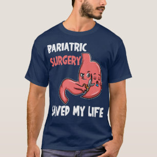 Camiseta Motivação de Suporte a Capas Gástrica Perda de Pes