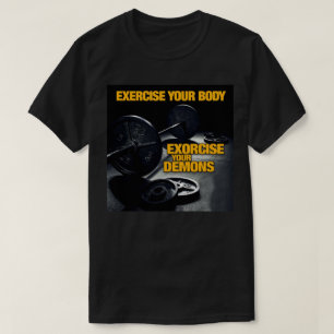 Camiseta Motivação de Workout de Gym de Construção de Porme