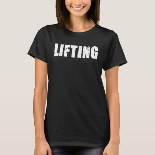 Camiseta Motivação de Workout de Malhação de Gym LEVANTANDO