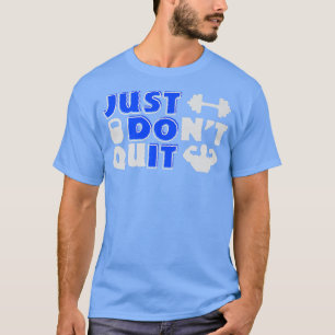 Camiseta Motivação Declaração Malhação Dumbbell Muscle Buil