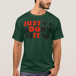 Camiseta Motivação Declaração Malhação Dumbbell Muscle Buil