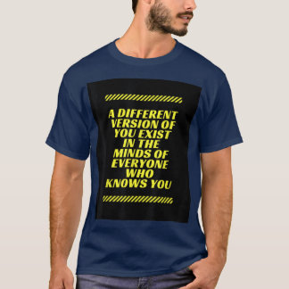 Camiseta Motivação ditas visão filosófica do mundo