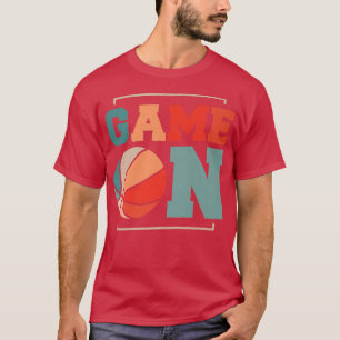 Camiseta Motivação do Dia do Jogo de Basquete