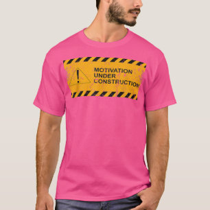 Camiseta Motivação Em Construção Segunda-Feira Em Constr