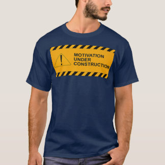 Camiseta Motivação Em Construção Segunda-Feira Em Constr