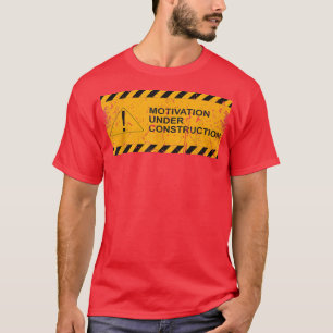 Camiseta Motivação Em Construção Segunda-Feira Em Constr