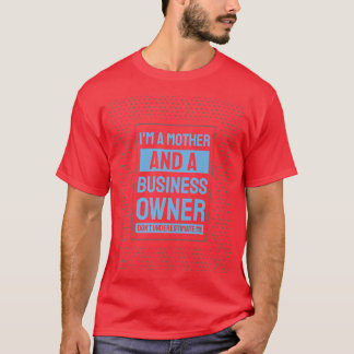 Camiseta Motivação Empreendedora Proprietários de Pequenas 