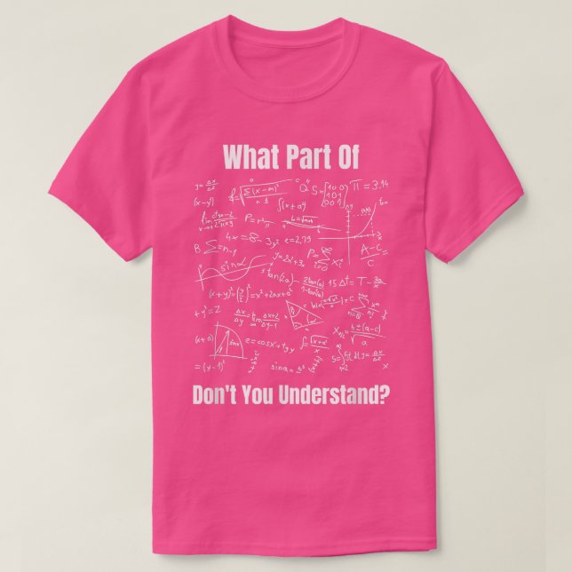 Camiseta Motivação Engraçada da Matemática do Engenheiro (Frente do Design)