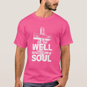 Camiseta Motivação Fé Paz Religiosa É Bem com M