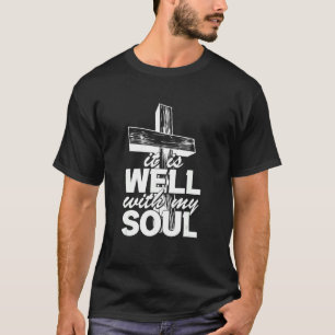 Camiseta Motivação Fé Paz Religiosa É Bem com M