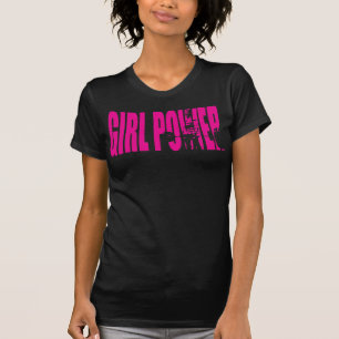 Camiseta Motivação feminina de elevação de peso - Poder fem