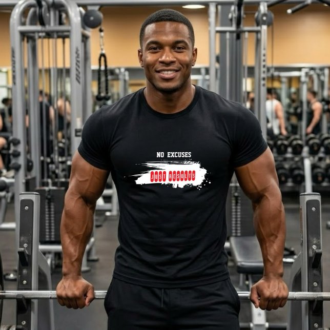Camiseta Motivação fitness (Criador carregado)