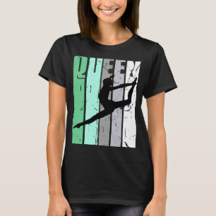 Camiseta Motivação Gráfica Retro Dance Queen Dance