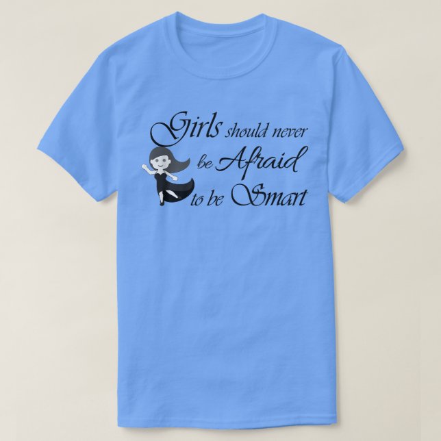 Camiseta Motivação inteligente empoderamento feminista P (Frente do Design)