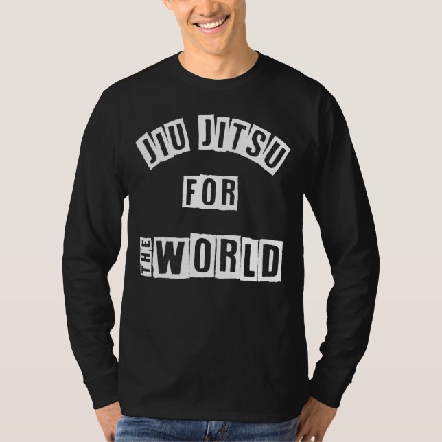 Camiseta Motivação Jiu Jitsu Jiu Jitsu Pelo W (Frente)
