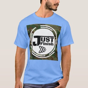 Camiseta Motivação malhação Apenas Termine Salute Militar