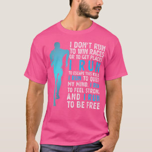 Camiseta Motivação para Corredoras Mulheres Corredoras Atle
