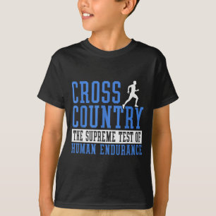 Camiseta Motivação para corrida cross country