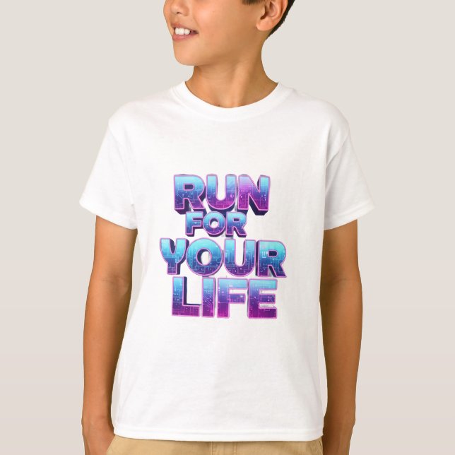 Camiseta Motivação para Corrida Profissional (Frente)