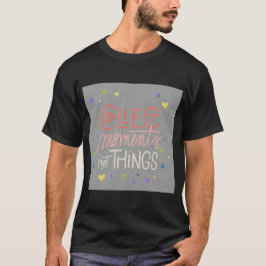 Camiseta Motivação para o Design do estilo de vida preguiço