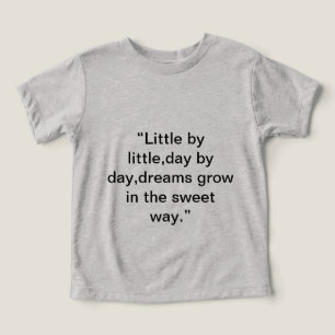 Camiseta Motivação para pequenos toques