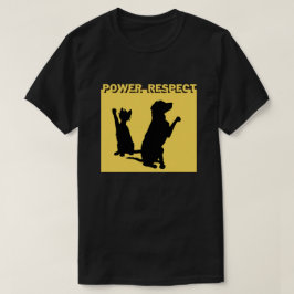 Camiseta Motivação Pro Escolha de Gato e Cão Pet