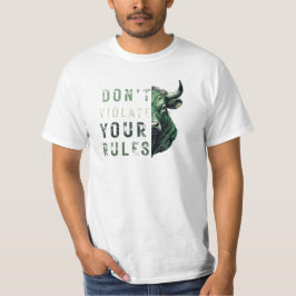 Camiseta Motivação | Próximo modo de pensar | Touro