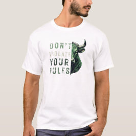 Camiseta Motivação | Próximo modo de pensar | Touro