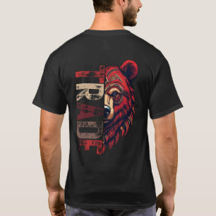 Camiseta Motivação   Próximo modo de pensar   Urso