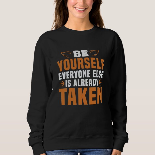 Camiseta Motivação - Seja você mesmo (Frente)