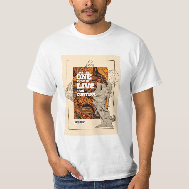 Camiseta Motivacional Auto-Controle (Frente)