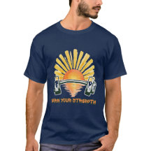 Camiseta Motivacional de Academia 'Ganhe Sua Força