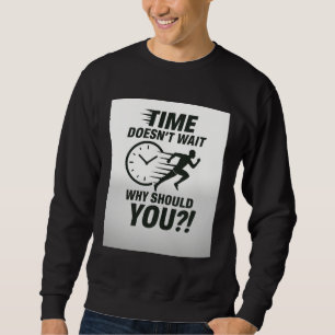 Camiseta Motivacional de Corrida - O Tempo Não Esp