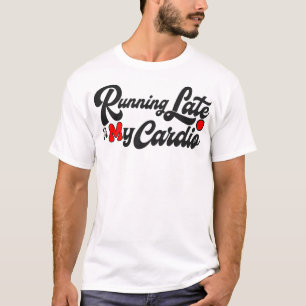 Camiseta Motivacional de Fitness 'Correndo Minha P