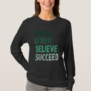 Camiseta Motivacional E Inspirador Dizendo Siga Seu D