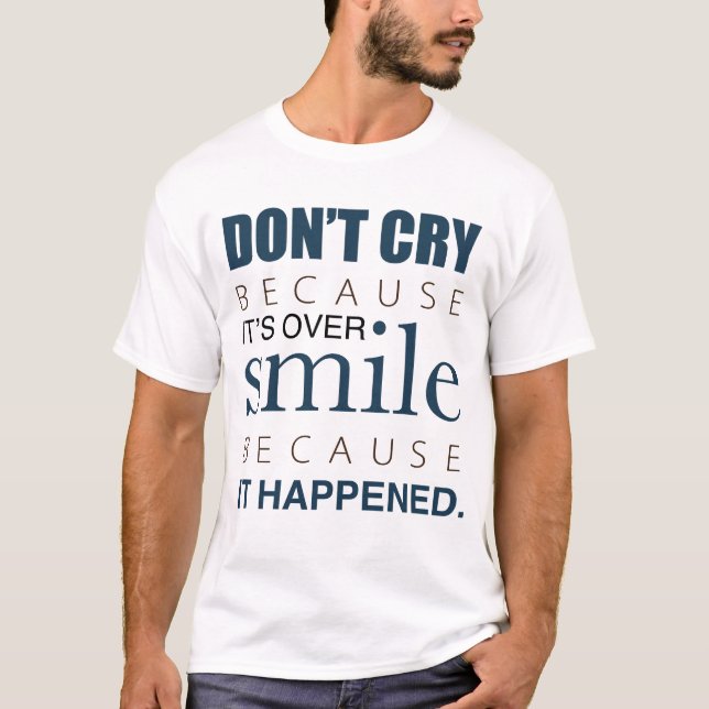 Camiseta motivacional e inspiradora para ele e par (Frente)