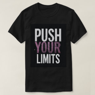Camiseta Motivacional Masculina - Supere Seus Limi