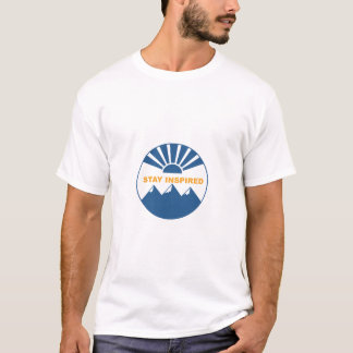 Camiseta Motivacional Nascer do Sol na Montanha St