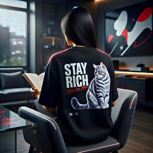 Camiseta Motivacional para Amantes de Gatos com Me