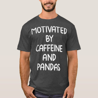 Camiseta Motivado pela cafeína e pelas pás Coffee Cote