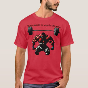 Camiseta Motivati para a Malhação de Gym Workout Barbell